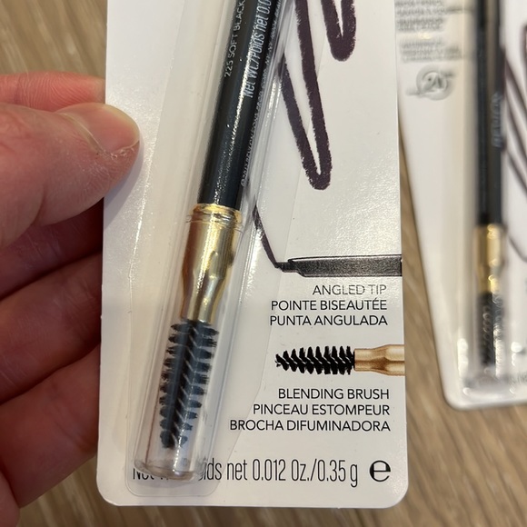*NEW* (2 pack) Revlon Colorstay Waterproof Brow Pencil - Soft Black 225 - Picture 4 of 8